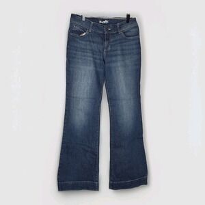 Wrangler Retro Sadie Low Rise Bootcut Trouser Jeans Size 31x34 Medium Wash